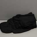 KIRUNDO 3 Piece Lounge Sets for Women Airport Travel Vacation Outfits Spring Cardigan Matching Sleeveless Top Jogger Pants (Large, Black)