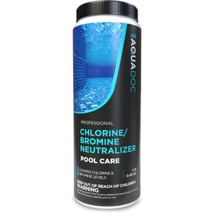 AquaDoc Bromine & Chlorine Neutralizer for Pool & Hot Tub - 1lb - Sodium Thiosulfate Formula to Reduce Chlorine & Bromine Levels - Made in The USA