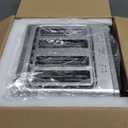 Touch Screen Toaster 4 Slice, Digital Smart Dual Control Touchscreen, Stainless Steel, 6 Toast Types & Levels include Bread, Bagel, with Defrost/Reheat/Single Slot Toasting Function