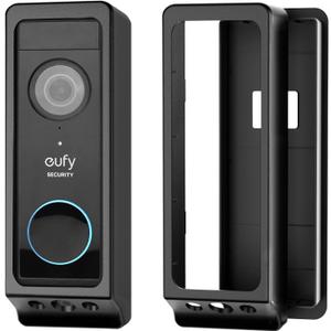 Anti-Theft Video Doorbell Mount for Eufy Doorbell E340/Wyze Duo Cam Doorbell, No-Drill Adjustable Mounting Bracket for Eufy E340, Apartment Door Bell Kits for Wyze Doorbell Camera for Home Rentals