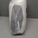 Bedluxe Wedge Pillow Headboard, 3PCS Orthopedic Bed Wedge Pillows Set for After Surgery, Adjustable Pillow Wedge for Acid Reflux&Back Pain Relief, Sleeping, Back Pillow for Bed Sitting Up, White/Grey (Adjustable 9&12 Inch + 1 Head Pillow)