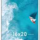 White 16x20 Picture Frame Lightweight yet Durable Frame Wall Hanging