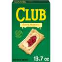 Club Crackers, Lunch Snacks, Snack Crackers, Extra Buttery, 13.7oz Box (1 Box) (EXP 03/17/27)