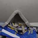 Patient Lift Aid Sling Assist Elederly Senior Transfer Belt Sit Stand Walk Straps Harness Fold Up Full Body Support Leg Excisers Blue