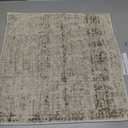 Loloi Angela Rose Ember Collection EMB-04 Ivory/Multi 18" x 18" Sample Rug