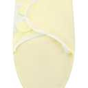 VitalCozy 1 Pcs Preemie Swaddle Preemie Swaddle Wrap Adjustable Blanket Cotton Blanket for Boys Girls Sleep(Yellow)