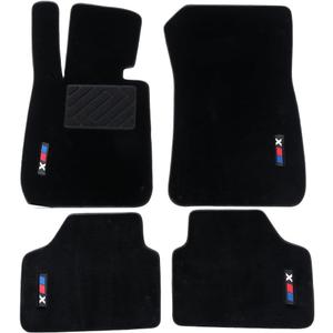 Custom Fit Wool Carpet Car Floor Mats for BMW X1 E84 2009-2015 - High-Density Anti-Slip All-Weather Full Coverage Mats