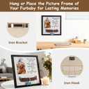 Dog Memorial Gifts for Loss of Dog, Pet Loss of Dog Sympathy Gift, Pet Memorial Frame with Collar Holder, Pet Cat Passed Away Photo Display Dog Remembrance Frame