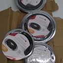 GE Drip Pans and Stove Burner Element Unit Set, Perfectly Fit WB30M1 & WB30M2 -Replacement for GE Hotpoint Stove Top