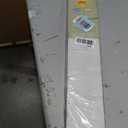 Cordless Light Filtering Mini Blind, 35 x 72 in, Pearl White