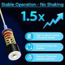 Upgraded Washer Suspension Rods for Samsung WA50R5400AV/US WA50R5400AW/US WA45T3200AW/A4 WA45N3050AW/A4 WA50R5200AW/US WA400PJHDWR/AA Washing Machine, Replace DC97-16350U DC97-16350S DC97-05280W