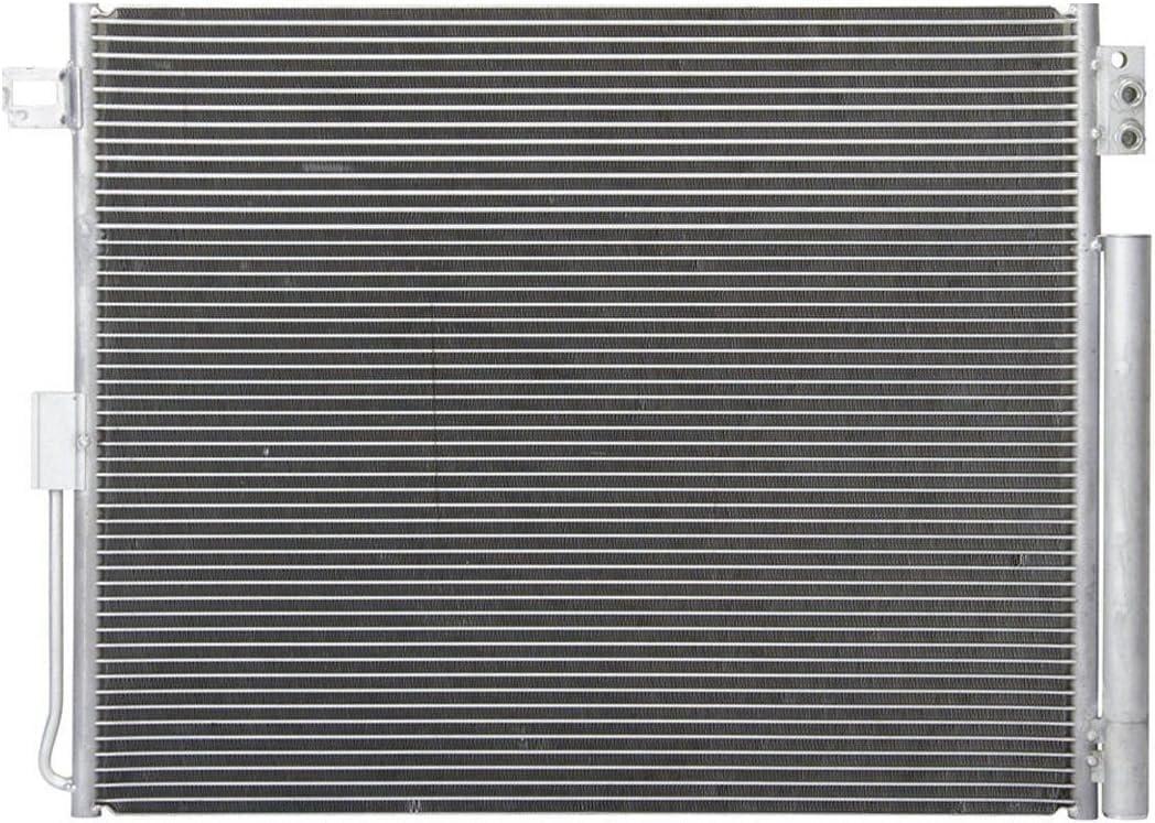 Condenser Compatible with 2011-2021 Jeep Grand Cherokee, 2011-2021 Dodge Durango
