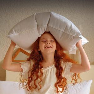 BHZ Goose Down Feather Pillow King Size, Luxury Hotel Alternative Collection Bed Pillow for Sleeping Firm Soft Support for Side & Back Sleepers, 1 Pack