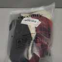 Fleece Lining Dog Hoodie for Medium Dogs Extra Warm Plaid Sweater with Drawstring Hooded Coats in Winter Puppy Jacket,Red L (Pack of 1)