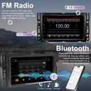 5G WiFi Upgrade Car Radio for Chevy Chevolet Malibu 2004 2005 2006 2007, 7 Inch Touch Screen Stereo Head Unit with Wireless Carplay Android Auto GPS Navigation FM Bluetooth SWC HD Backup Camera