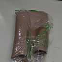 Waterproof Under Sink Mat 34" x 19", Silicone Cabinet Liner, Rubber Protector for Kitchen and Bathroom, Keeps Cabinets Clean, Dry, and Organized (Brown)