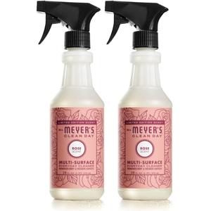 MRS. MEYER'S CLEAN DAY All-Purpose Cleaner Spray, Limited Edition Rose, 16 fl. oz - Pack of 2