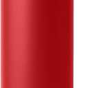 YETI Rambler 18 oz Bottle, Vacuum Insulated, Stainless Steel with Color Matching Straw Cap, Rescue Red