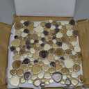 Yellowstone Matte Pebbles Mosaic Tile for Shower Floor Bathroom Floor Tiles Non Slip [5 Sheets]