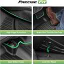 Cartist Floor Mats for Toyota Prius 2010-2015 (Not fit Plug in, V or C), All Weather Cargo Liner for Prius Accessories, Heavy Duty TPE Cargo Mats, Car Accessories
