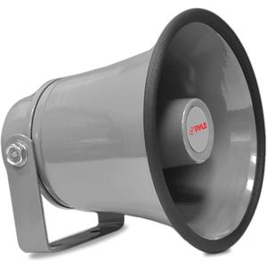 Pyle Indoor / Outdoor PA Horn Speaker - 8.1 Portable PA Speaker with 8 Ohms Impedance and 50 Watts Peak Power - Mounting Bracket and Hardware Included