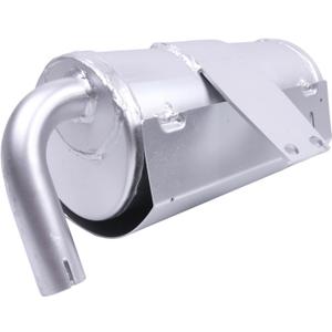 JZGRDN Side Muffler 49070-0932 49070-7021 Compatible with Kawasaki FH381V FH430V FH451V FH480V FH500V FH541V FH580V Engines