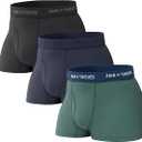 Pair of Thieves 2 & 3 Pack Super Fit Mens Trunks Underwear, AMZ Exclusive (Large, Cor)