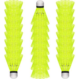 Badminton Birdies–24 Pack Nylon Shuttlecocks for Outdoor & Indoor Play,Durable Badminton Shuttlecocks with High Stability,Ideal for Softball/Baseball Batting Training,Backyard Fun and Practice Matches