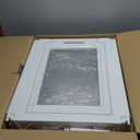 Clear Acrylic Plastic Dog Playpen - Clear Dog Play Pen - Easy Assemble Acrylic Dog Playpen - Puppy Playpen, Cat Playpen, Small Animal Playpen, Dog Play Pen Indoors (White, 23.6 H, 10PCS)