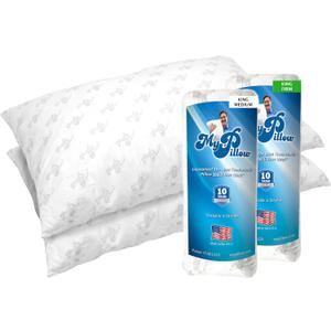 MyPillow Bedding Bed Pillows for Sleeping King Size, Set of 2, for Back, Stomach or Side Sleepers Classic Pillow [King, Combo]