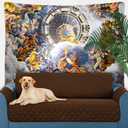 UHOMETAP Greek Mythology Tapestry Artwork Wall Hanging Ceiling Fine Versailles Greek Mythology Tapestries Mattress Tablecloth Curtain Home Decor 80x60 Inches GTWYUH263