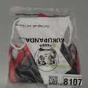 Cotton Thongs for Women Sexy Seamless Woman G String Panties 3 Pack Set (Black/ Red/ White, X-Large