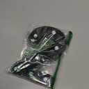 Pooqla Decorative Led Light Up Number Letters, Black Plastic Marquee Number Lights Sign for 2nd 21th Birthday Party Wedding Decor Battery Operated Black Decoration 2