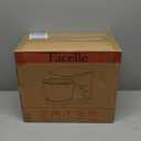 Facelle Stand Mixer, 10-Speed 6QT Kitchen Electric Mixer, Tilt-Head Food mixer with Beater, Dough Hook, Wire Whip and Egg Separator, scraper for Most Home Cooks - Black