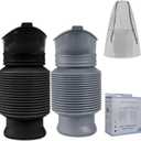 Pee Bottles for Men, Adjustable Emergency Urinal, Car Pee Bottle for Men and Women, Portable Toilet for Car, Shrinkable Personal Mobile Toilet,Urine Bottle