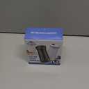 The Original Salt and Pepper Shakers set - Black & White - Spice Dispenser with Adjustable Pour Holes - Stainless Steel & Glass - Set of 2 Bottles