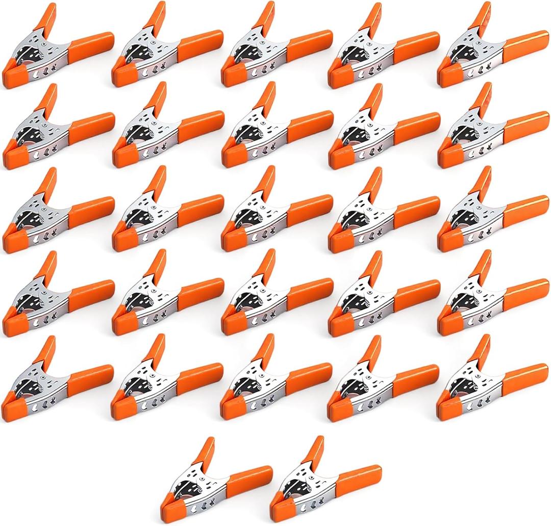 HORUSDY 27-Piece 6" inch Spring Clamp (Orange)