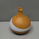 500ML Essential Oil Diffuser: Aroma Diffuser with Remote Control for Hotel Spa Yoga Room - Humidifiers for Bedroom with 14 Colors LED Night Light for Kids/Women Home Relaxation (Deep Orange)