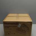 Under Desk Elliptical Machine, Leg Exerciser as Seen on TV While Sitting for Senior with Remote Control, Portable & Quiet Pedal Exerciser with 12 Adjustable Speed, Black