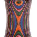 MYRAINBOW Pepper Mill Grinder- Adjustable Wooden Grinders, Pakkawood Pepper Mill, Refillable Pepper Shakers with Adjustable Coarseness, 7 Inch for Kitchen