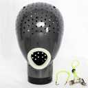 Maxsirui Wig Head Stand - Fresh Holder With Mannequin for Drying and Styling Hair, Scalp Cap Net, Dryer With Holes