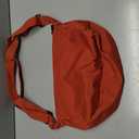 Crossbody Sling Bag for Women Men Trendy, Crescent Bag with Adjustable Strap, 2 Zippers Lightweight Nylon