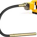 Handheld Concrete Vibrating Tool, Compatible with Dewalt 20V Battery(No Battery), 800W Cordless Electric Concrete Vibrator with 3.8ft Shaft Rod, 6000RPM Portable Vibrator for Remove Air Bubble