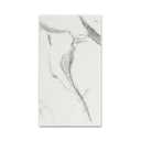 20 PCS 23.6x11.8 (1x2 FT) Peel and Stick Marble PVC Wall Panels, Interlocking Waterproof Kitchen Backsplash Tiles, Self-Adhesive Wall Covering, Easy DIY Decorative Wall Panels,White