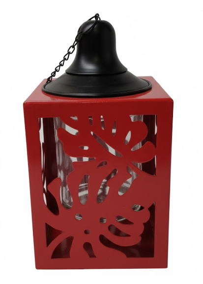 Metal Leaf Oil Torch 3.94W 3.94 in D 7.28 in H