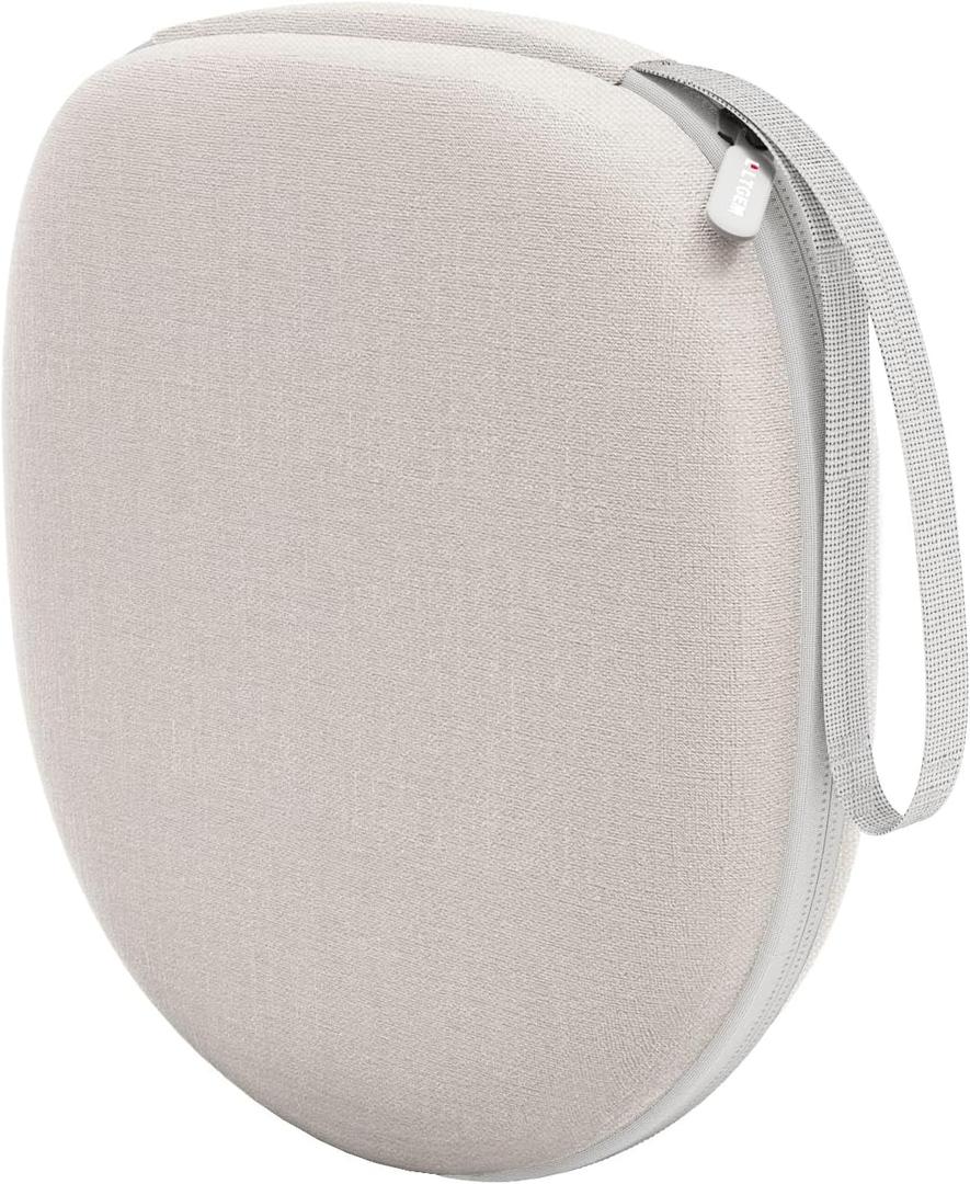 Headphone Headset Case Compatible with Anker Q20i Q30/Sony WH-CH520/JBL/BERIBES/KVIDIO Wireless On-Ear Headphones, Beige