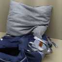 Dog Car Seat for Small to Medium Dogs - Waterproof Pet Booster Seat for Car with Clip-On Safety Leash, Travel Carrier for Puppy up to 25 lbs, Memory Foam Filling & Adjustable Buckles, Blue