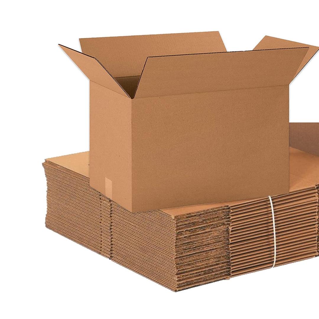 BOX USA Shipping Boxes Long 20"L x 12"W x 12"H 20-Pack - Corrugated Cardboard Box for Moving, Mailing, Packing, Packaging and Storage