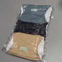 wegreeco Washable Male Dog Belly Band (Stylish Pattern)- Pack of 3 - Washable Male Dog Belly Wrap, Dog Diapers Male (Black, Blue, Coffee, Medium)