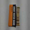 MRYUESG [Update] Designed for Apple Watch Band, Wrist-Band for i-Watch Series 9 8 7 6 5 4 3 2 1 SE, Stainless Steel Metal Chain with TPU Cover Case, Smart-Watch Link Strap, 45/44/42/41/40/38mm